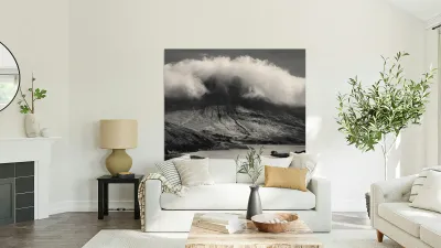 Clouds Over Cul Beag Reproduction