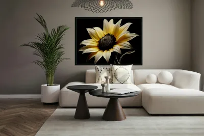 Petal Perspective 48 - Macro Floral Art Prints Reproduction