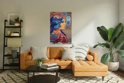 La Malinche Wall Mural Reproduction