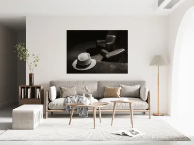 Panama Hat and Chairs Reproduction