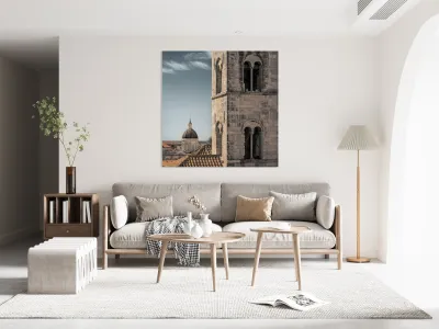 Dubrovnik Cathedral and Old Town Reproduction