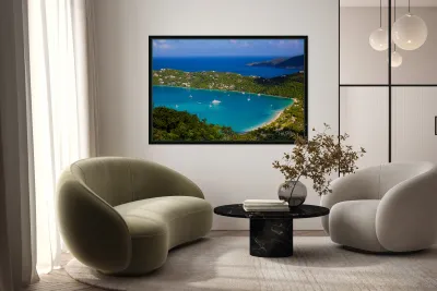 Magens Bay Beach United States Virgin Islands  Reproduction