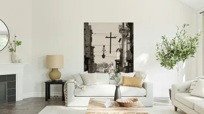 Valletta Street Cross Reproduction