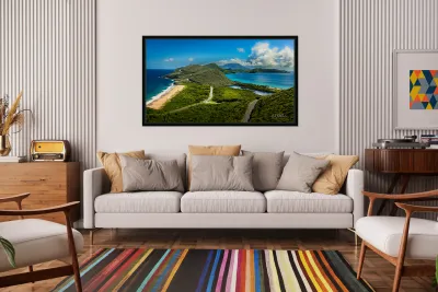 Timothy Hill Overlooking St.Kitts & Nevis Reproduction