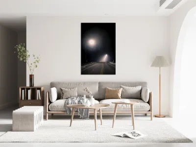 bridge in the Fog Reproduction