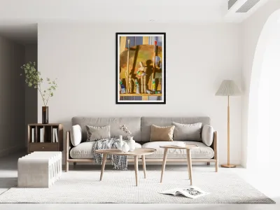 Served on a pallet  Reproduction