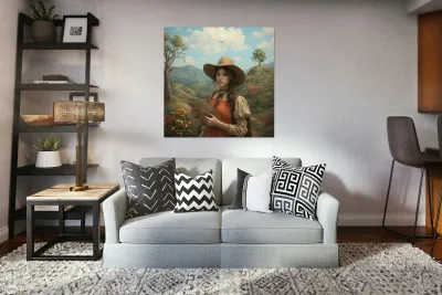 Traveler From an Antique Land By ISHISH Reproduction