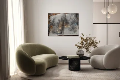 Fabled Castle Book By ISHISH Reproduction