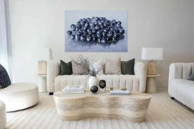 Blueberry bunch Reproduction