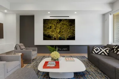 Holiday lights spectacular in Johnson City Texas Reproduction