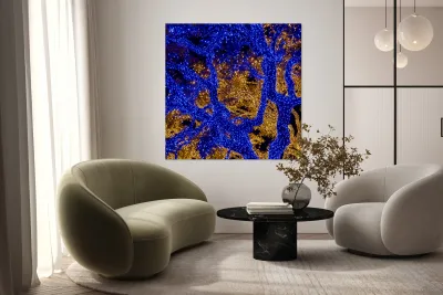 Holiday lights spectacular in Johnson City Texas Reproduction