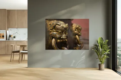 Cauldron Lion Reproduction