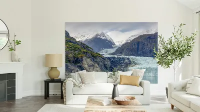 Alaskan Glaciers  Reproduction