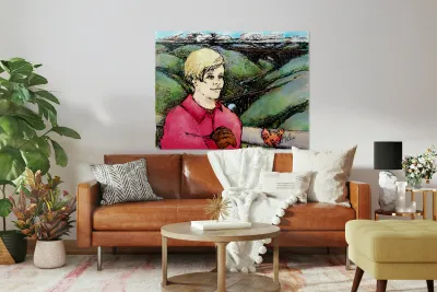 New River Overlook Reproduction