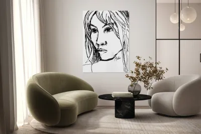 Sketch Portrait | Marc Melis Reproduction