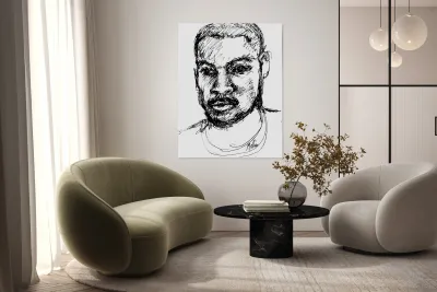 Sketch Portrait | Marc Melis Reproduction