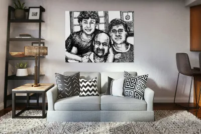 Sketch Portrait | Marc Melis Reproduction