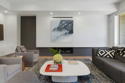 Snowy Day in the Alps Reproduction