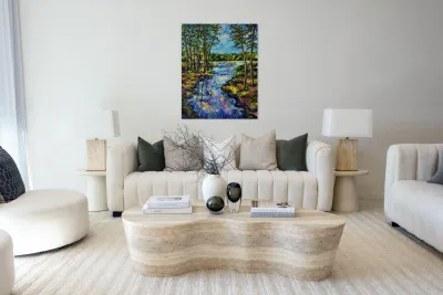 Near Hard Labor Creek Reproduction