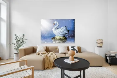 Snowy river swan Reproduction