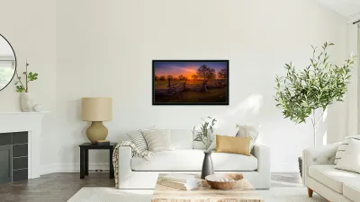 Pennsylvania Dawn: First light in Gettysburg Reproduction