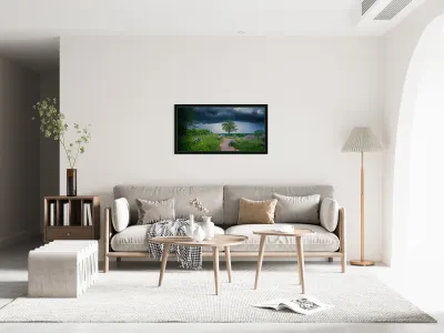 Solitude and Serenity: A Hike through Little Round Tops Enchante Reproduction