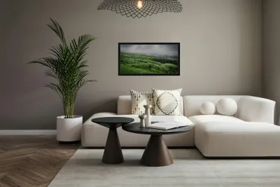 Sacred Vistas: Little Bighorn Rain Reproduction