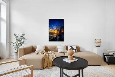 Navigating the Sunset: A Memorable Boat Ride with Wet Net Charte Reproduction