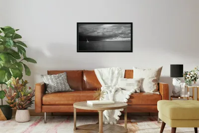 Sailing Beyond the Storms Embrace Reproduction