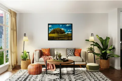 Majestic Oak: Exploring Ocalas Enchanting Back Roads Reproduction