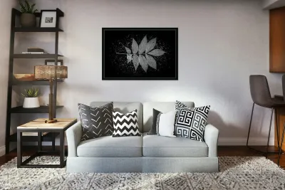 Rainy Day Wonder: Discovering Wishing Leaves at Tims Ford State  Reproduction