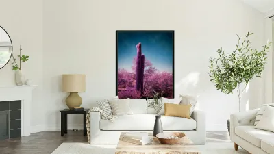 Deserts Purple Dream Reproduction