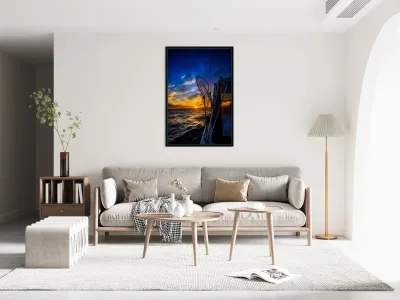 Navigating the Sunset: A Memorable Boat Ride with Wet Net Charte Reproduction