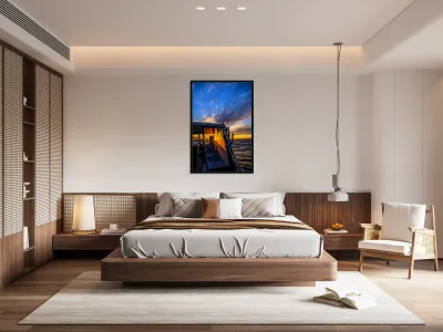 Golden Horizons: A Birthday Boat Ride with Wet Net Charters Reproduction