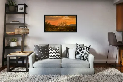 Eternal Calm of  Desert Hues Reproduction