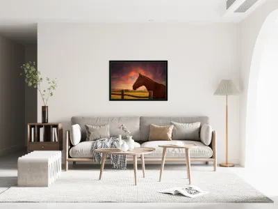 Dreams Beyond the Fence Reproduction