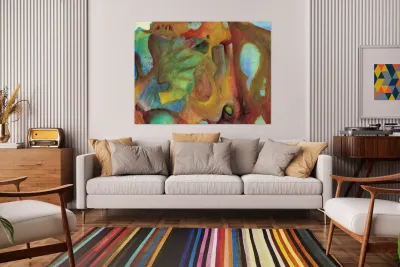 Abstract Mango 1 Reproduction