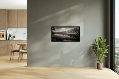 Mystical Waters: Infrared Dream at Bismarck Lake Reproduction