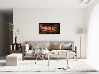 Fairytale Sunset Reproduction