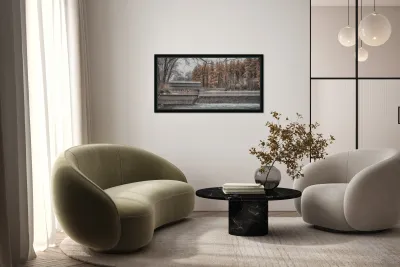 Ethereal Tranquility: Exploring Gettysburgs Bridge of Tranquilit Reproduction