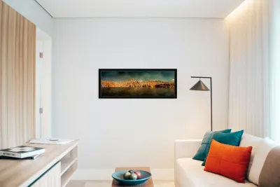 Sylvan Serenity: A Panoramic Odyssey at Custer State Park South Reproduction