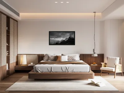 Storm Veiled Peaks Reproduction