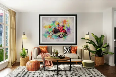 Colors Of Carnival Creativity  Reproduction