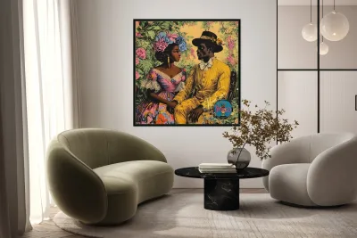 Their Garden Was a Kingdom Reproduction