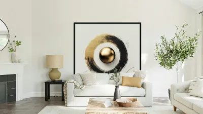 Golden Stillness Reproduction