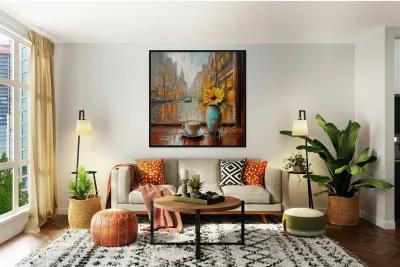 Latte After the Storm Reproduction