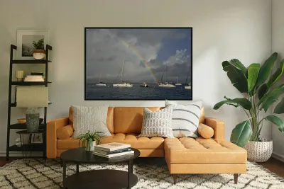 Cooper Island rainbow Reproduction