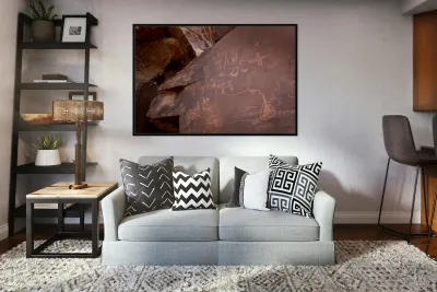 Petroglyphs - Valley of Fire State Park Reproduction