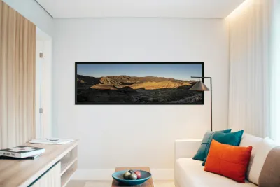 John Day Fossil Beds panorama Reproduction