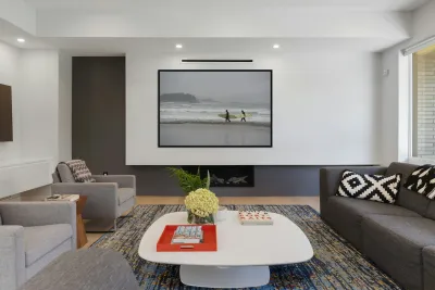 Surfing at Florencia Beach Reproduction